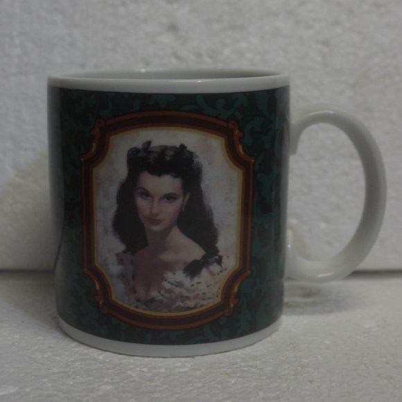 Gone With the Wind Scarlett Mug Heirloom Tradition H1512 Hamilton Gifts - Picture 2 of 5